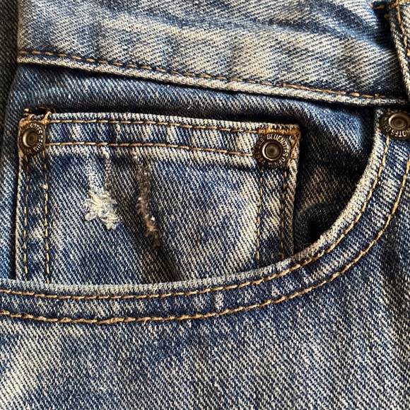 Bluenotes straight fit high rise festival distressed raw hem jeans - Picture 5 of 13